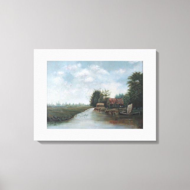 Stretched Canvas Print (Front)