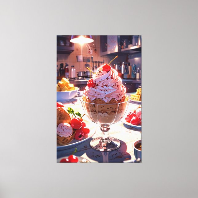 Stretched Canvas Print (Front)