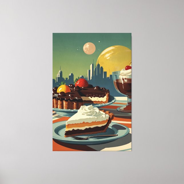 Stretched Canvas Print (Front)