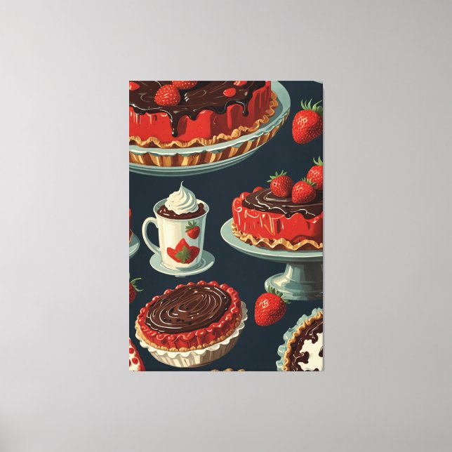Stretched Canvas Print (Front)