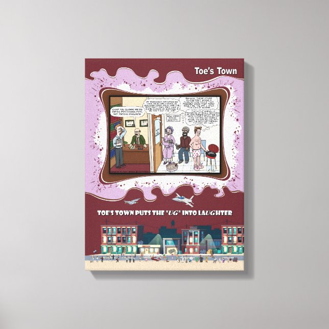 Stretched Canvas Print (Front)