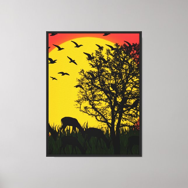 Stretched Canvas Print (Front)