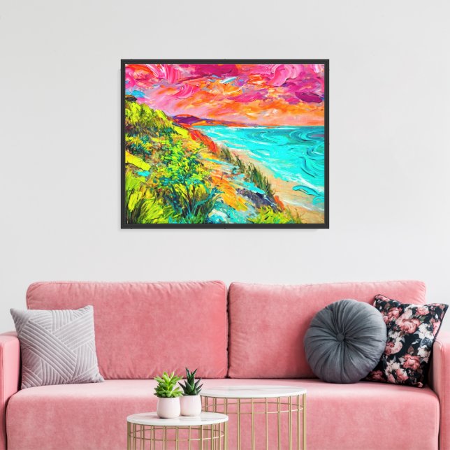 Stretched Canvas Print (Insitu(LivingRoom))