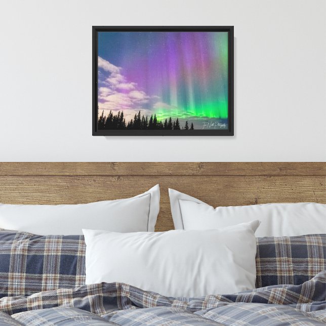 Stretched Canvas Print (Insitu(Bedroom))