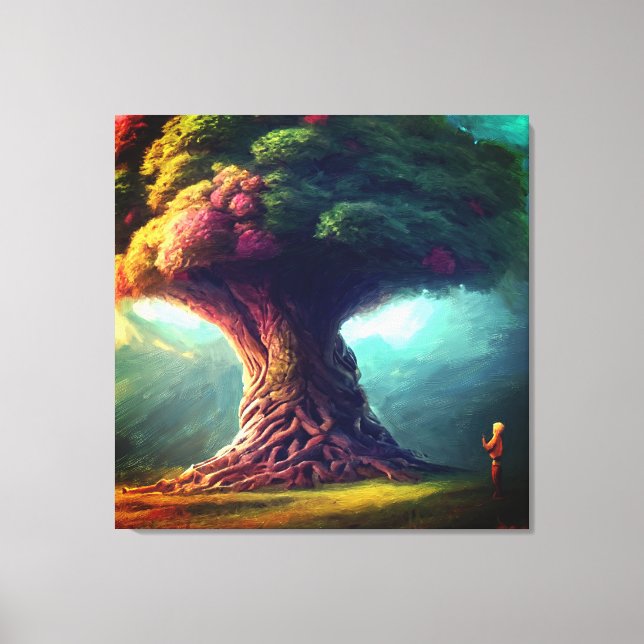 Stretched Canvas Print (Front)