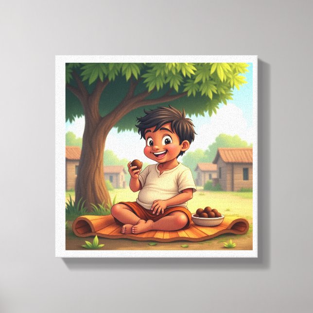 Stretched Canvas Print (Front)