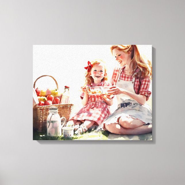 Stretched Canvas Print (Front)