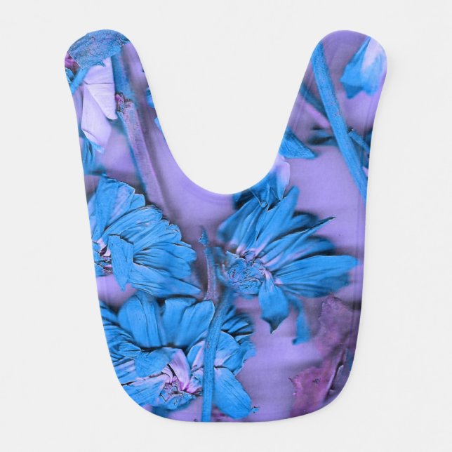 Stretched Canvas Print Baby Bib (Front)