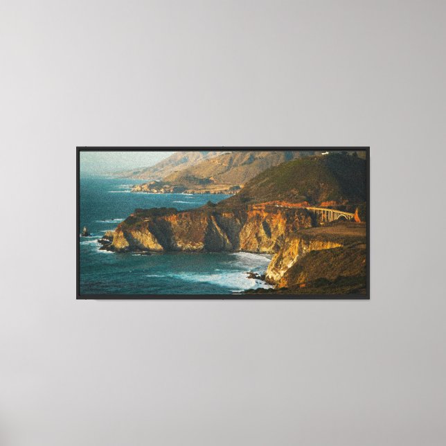 Stretched Canvas Print - Big Sur (Front)