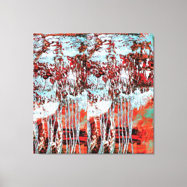 Stretched Canvas Print – Corrosion Pulse (Front)