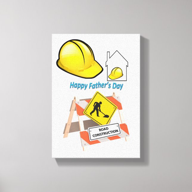 Stretched Canvas Print Father's Day Canvas (Front)