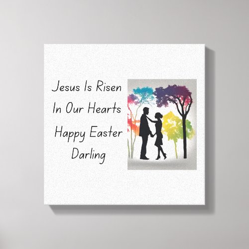 Stretched Canvas Print for Easter