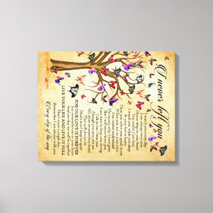 Stretched Canvas Print Keeping Your Memories