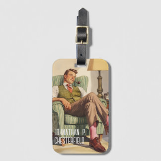Stretched Canvas Print Luggage Tag