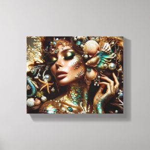 Stretched Canvas Print Mermaid