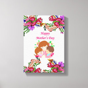 Stretched Canvas Print Mother's Day Canvas