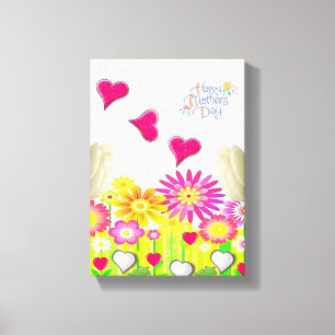 Stretched Canvas Print Mother's Day Canvas