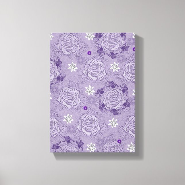 Stretched Canvas Print Mother's Day Floral (Front)