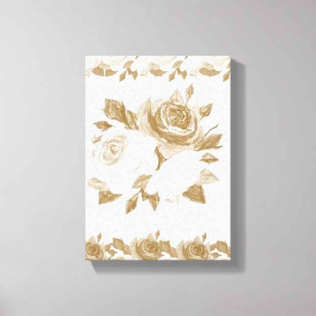 Stretched Canvas Print Mother's Day Floral (Front)