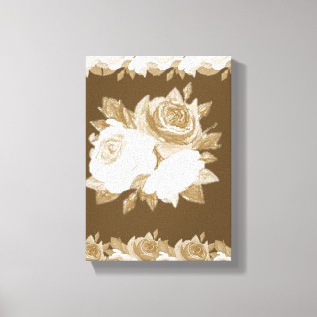 Stretched Canvas Print Mother's Day Floral (Front)