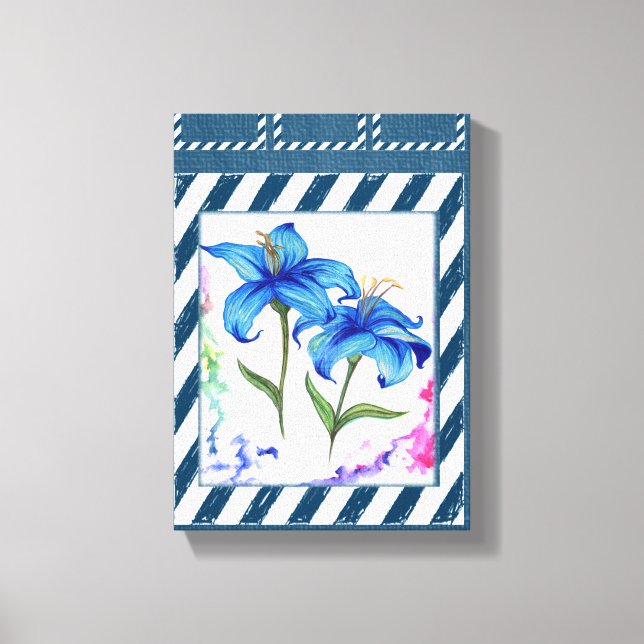 Stretched Canvas Print Mother's Day Floral (Front)