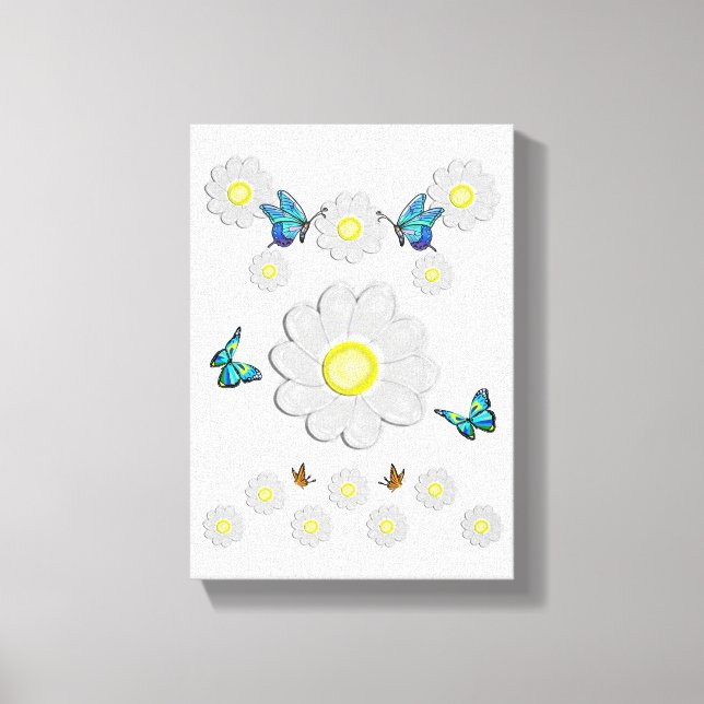 Stretched Canvas Print Mother's Day Floral (Front)