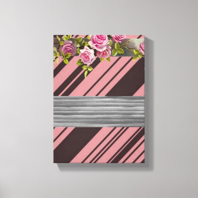 Stretched Canvas Print Mother's Day Floral (Front)