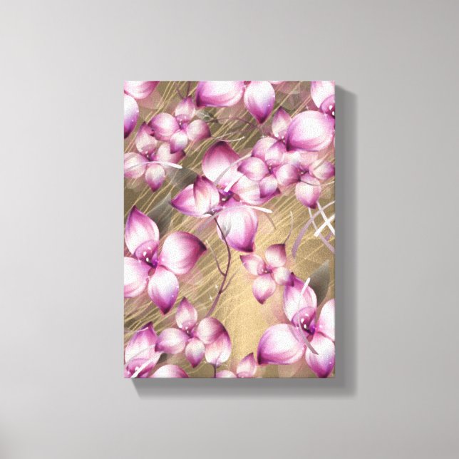 Stretched Canvas Print Mother's Day Floral (Front)