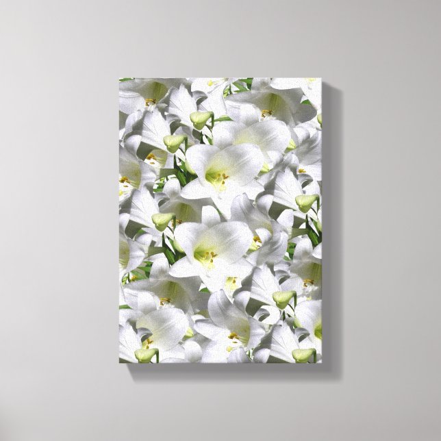 Stretched Canvas Print Mother's Day Floral (Front)