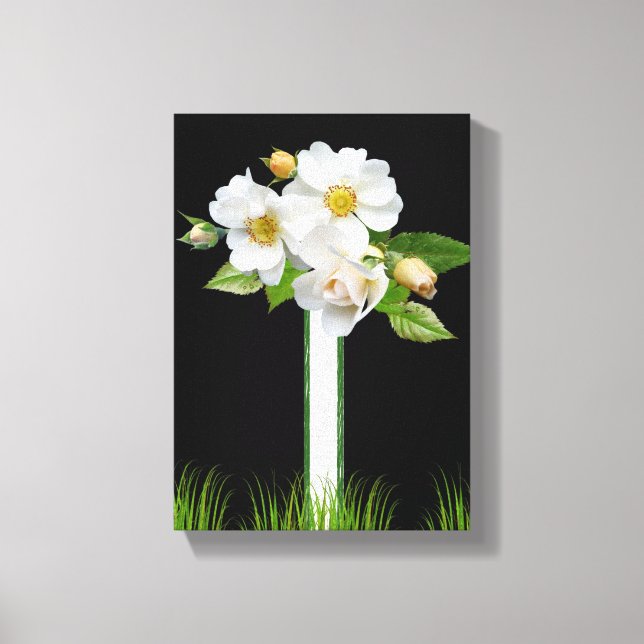 Stretched Canvas Print Mother's Day Floral (Front)