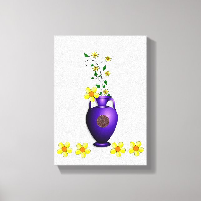 Stretched Canvas Print Mother's Day Floral (Front)