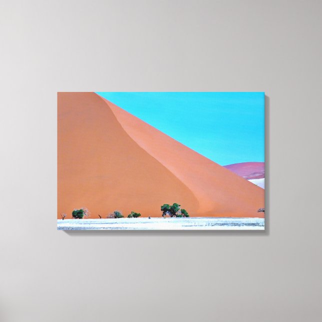 Stretched Canvas Print namibia sossusvlei (Front)