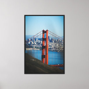 Stretched Canvas Print - San Francisco City