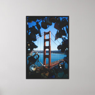 Stretched Canvas Print - SF Golden Gate Bridge