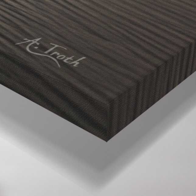 Stretched Canvas Print - Victorian London Street (Corner(Bottom))