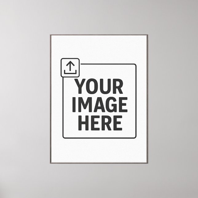 Stretched canvas with frame (extra large) print (Front)