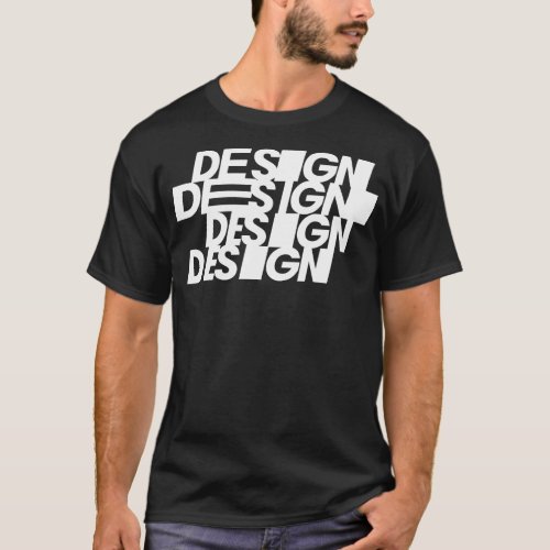 Stretched Design Logo T_Shirt