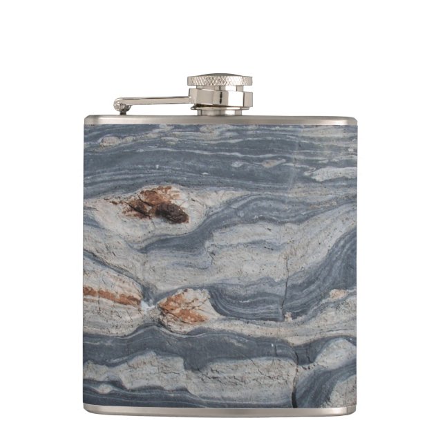 Stretched Limestone Geology Flask (Front)