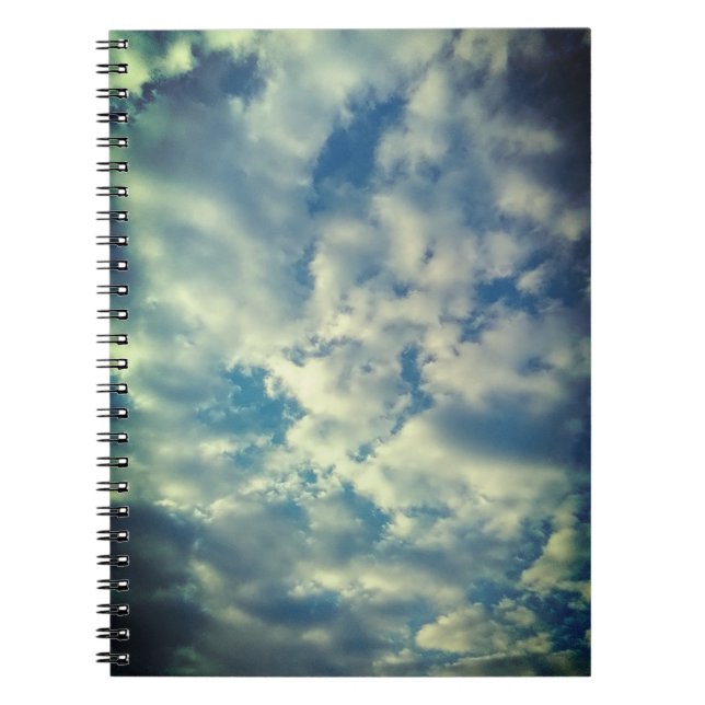 Stretched out clouds notebook (Front)