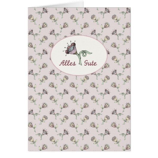 Streublümchen I Alles Gute Cards (Front)