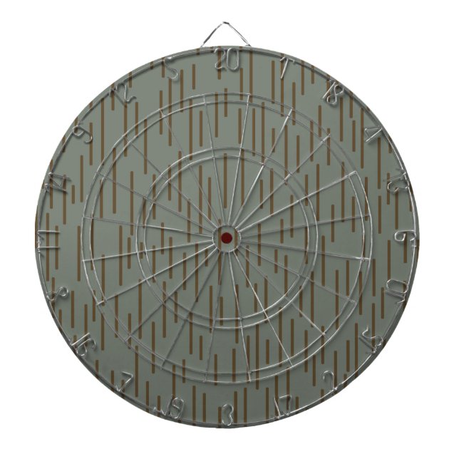 Strichtarn Raindrop Camouflage Rain Pattern Camo Dart Board (Front)