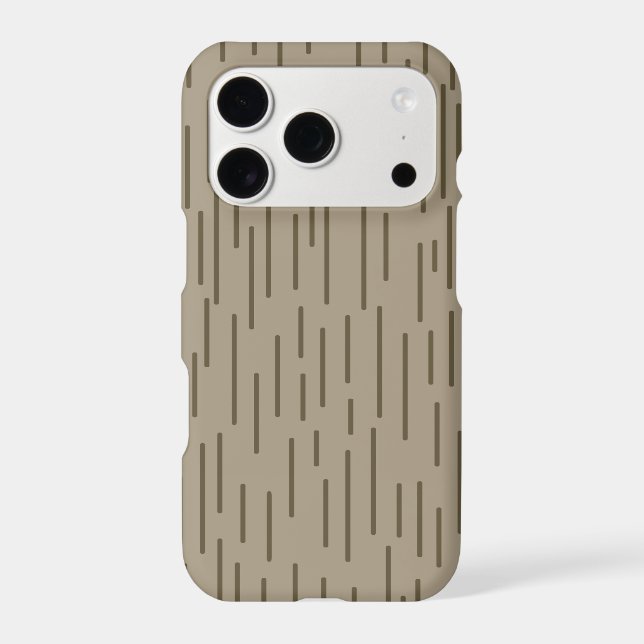 Strichtarn Raindrop Camouflage Rain Pattern Camo Iphone Case (Back)