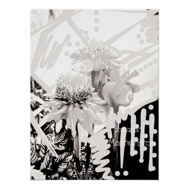 Strictly Black & White Wonder TRIO Glossy Poster (Front)