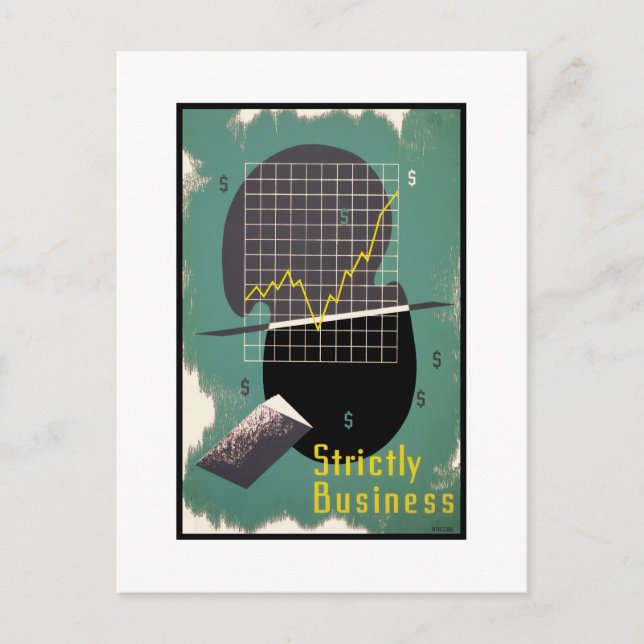 Strictly Business Postcard (Front)