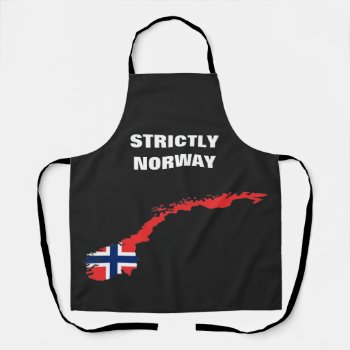 Strictly Norway On All-over Print Apron by Jeffreyw at Zazzle