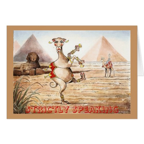 Strictly Speaking Camel
