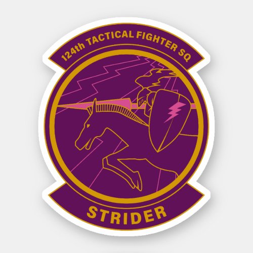 Strider Squadron Sticker