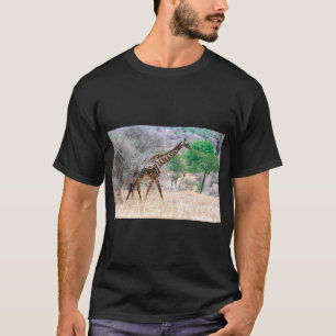 Striding Giraffe, Tanzania T-Shirt