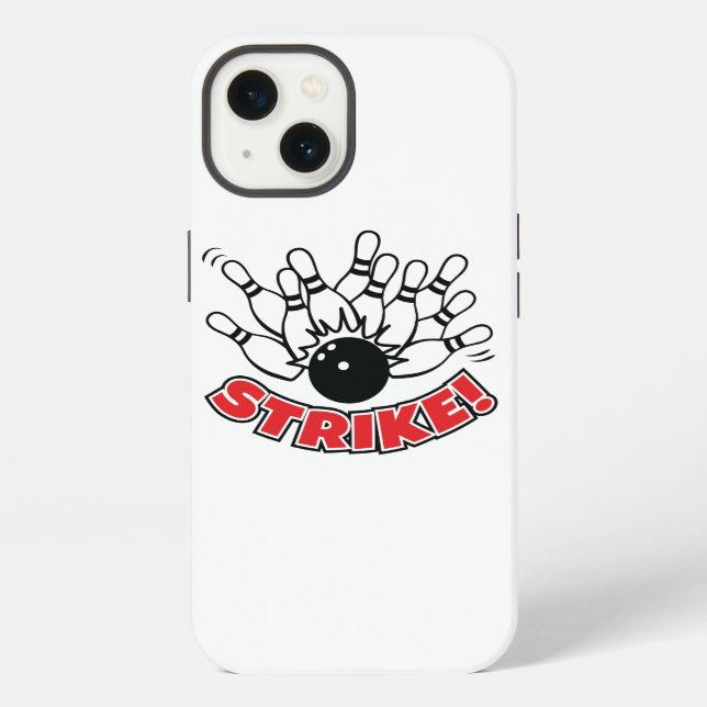 Strike - 10-Pin Bowling Iphone Case (Back)