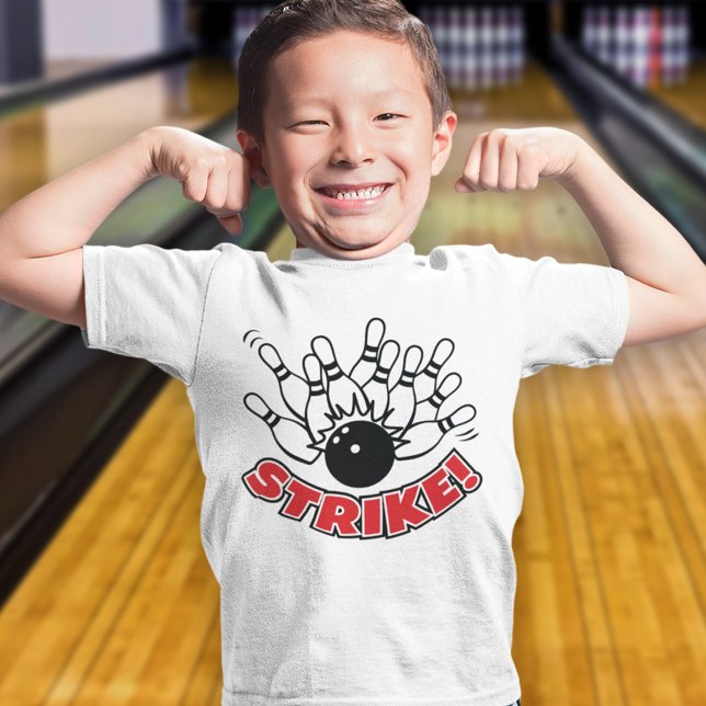 Strike - 10-Pin Bowling T-Shirt (Creator Uploaded)
